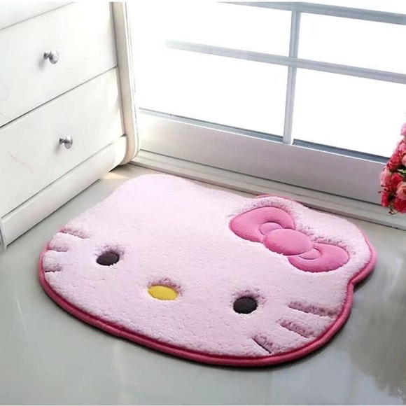 Hello Kitty Other - Sanrio Hello Kitty Rug Cute Floor Bath Mat Velvet Memory Cotton Children